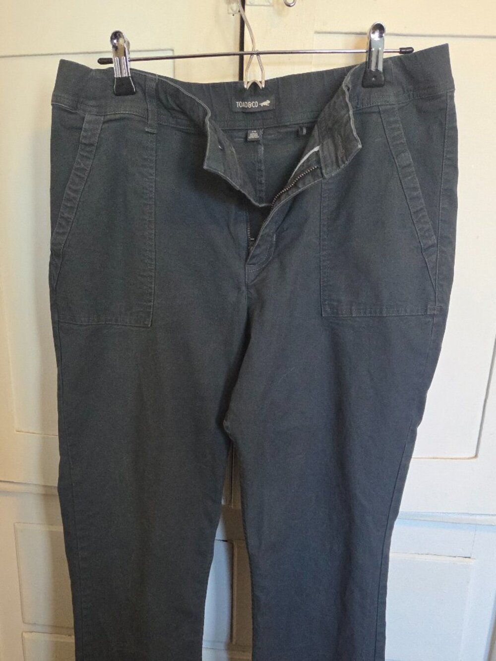 NWOT Toad & Co Earthworks slim pants 14 midnight blue